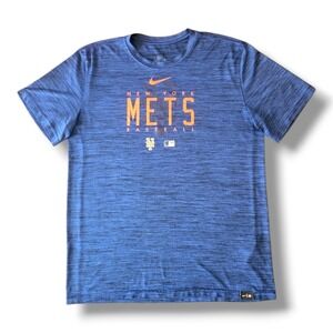 Nike New York Mets MLB Authentic Collection Velocity Dri-FIT Mens T-Shirt Size L